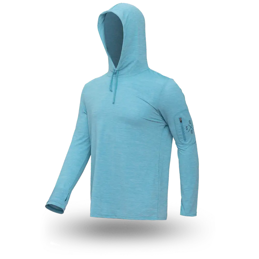 Bluebird Tech Performance Hoodie (Sky Blue)