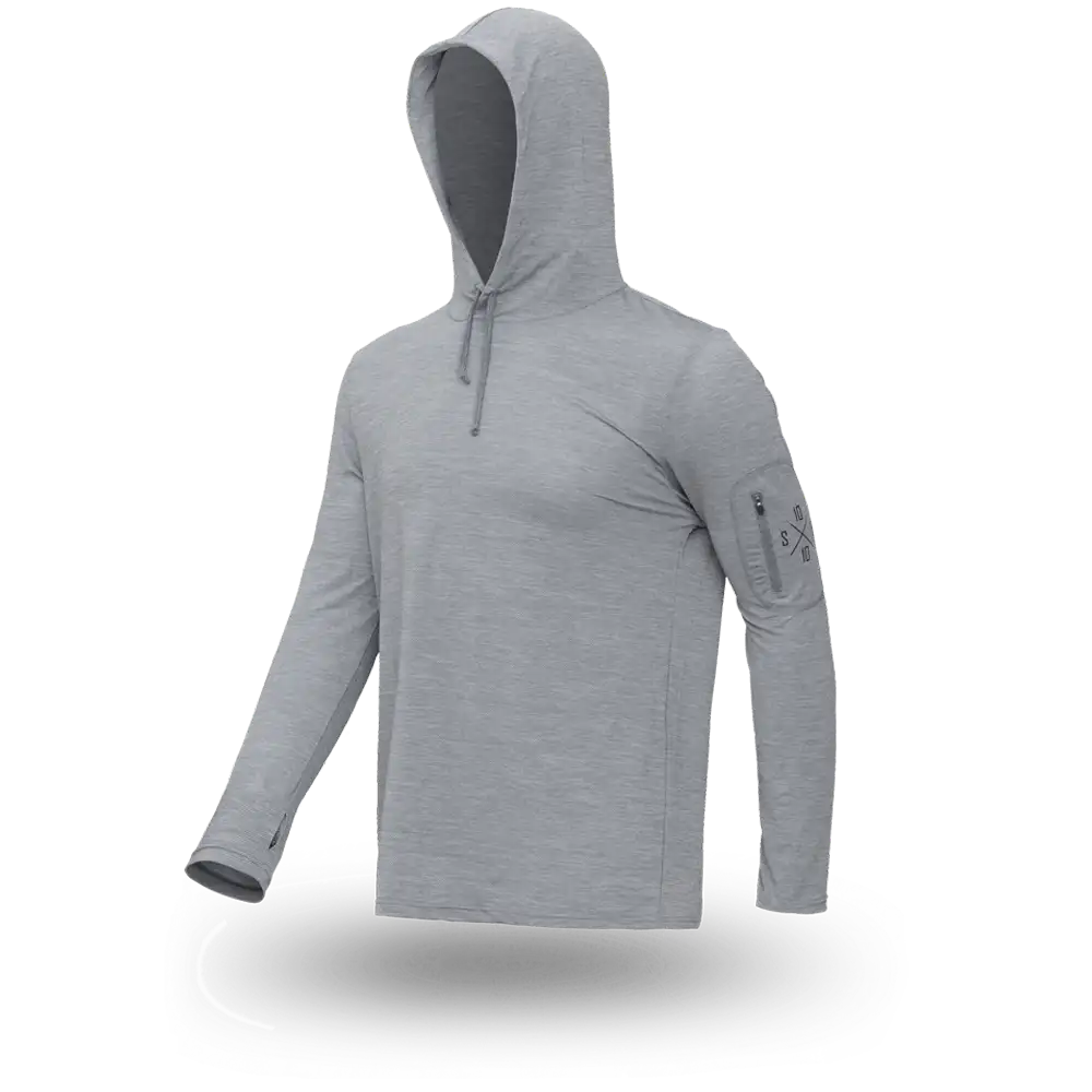 Bluebird Tech Performance Hoodie (Pearl Grey)