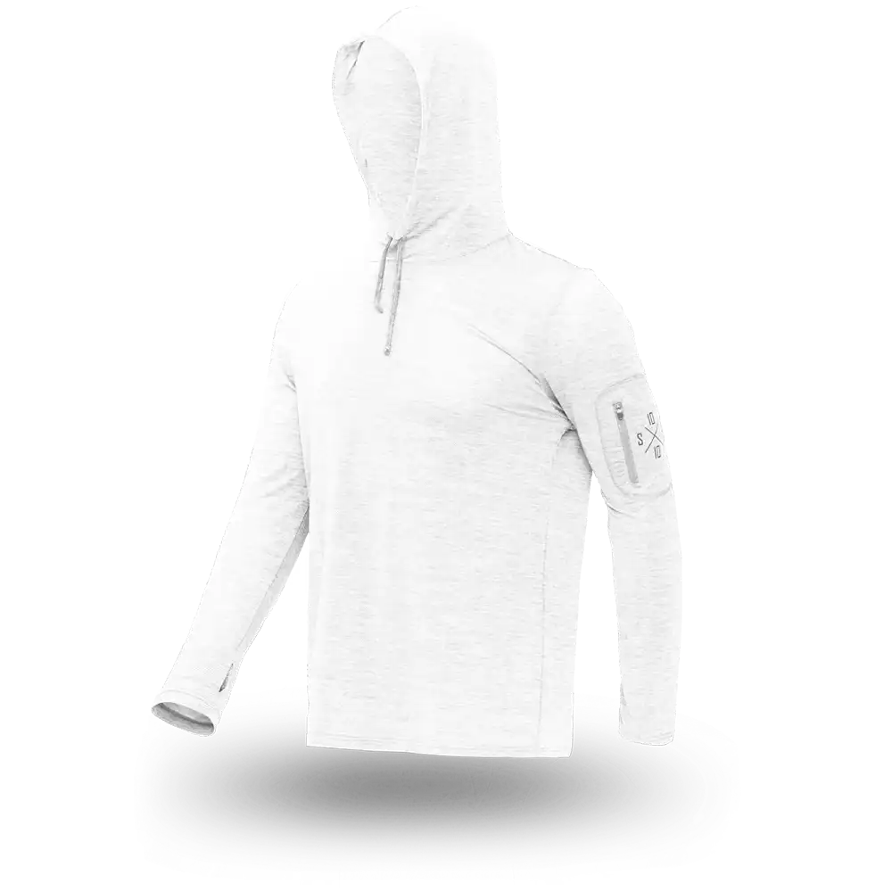 Bluebird Tech Performance Hoodie (White)