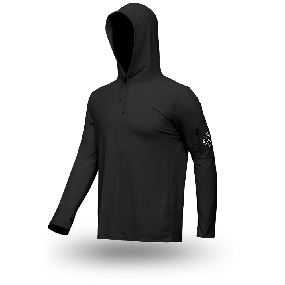 Bluebird Tech Performance Hoodie (Black)