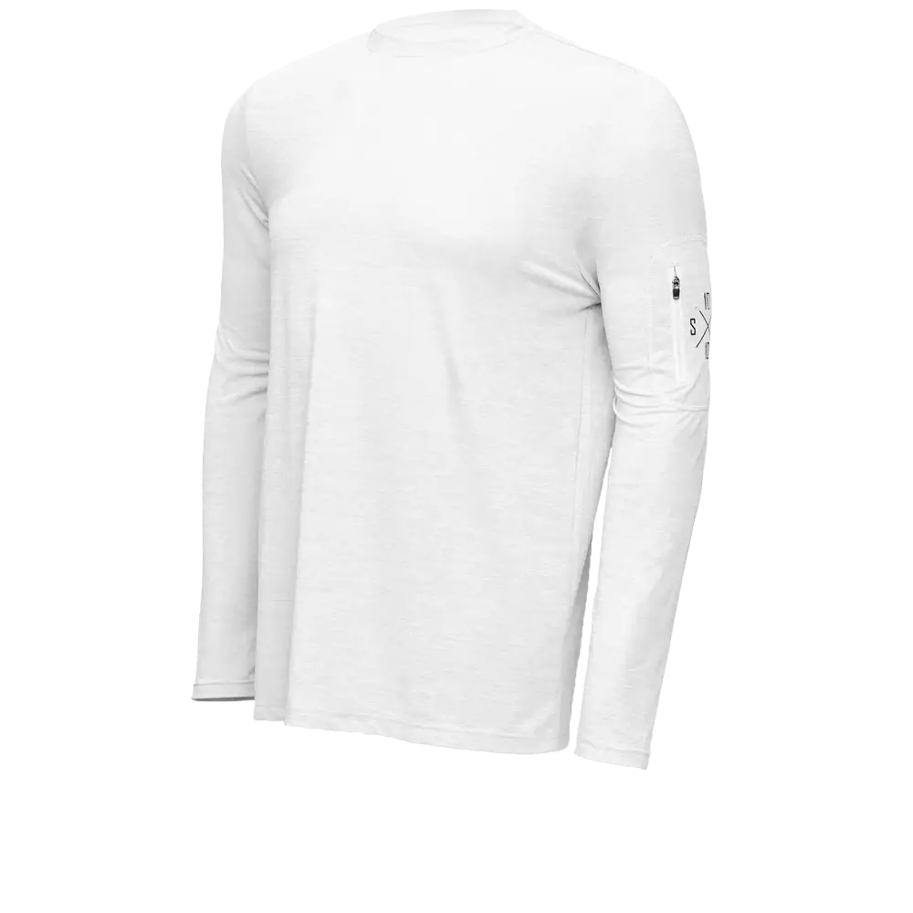 Bluebird Tech Performance Long Sleeve (White)