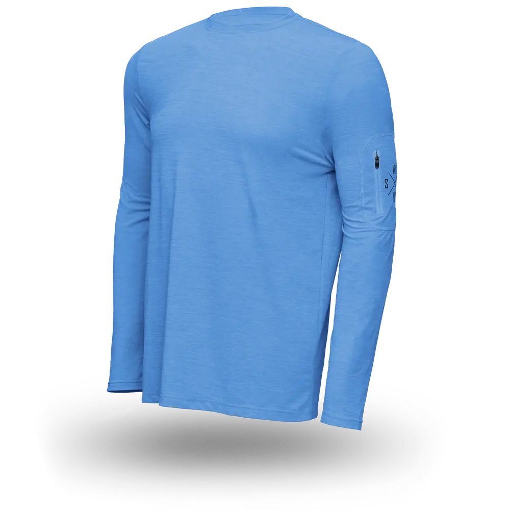 Bluebird Tech Performance Long Sleeve (Royal Blue)