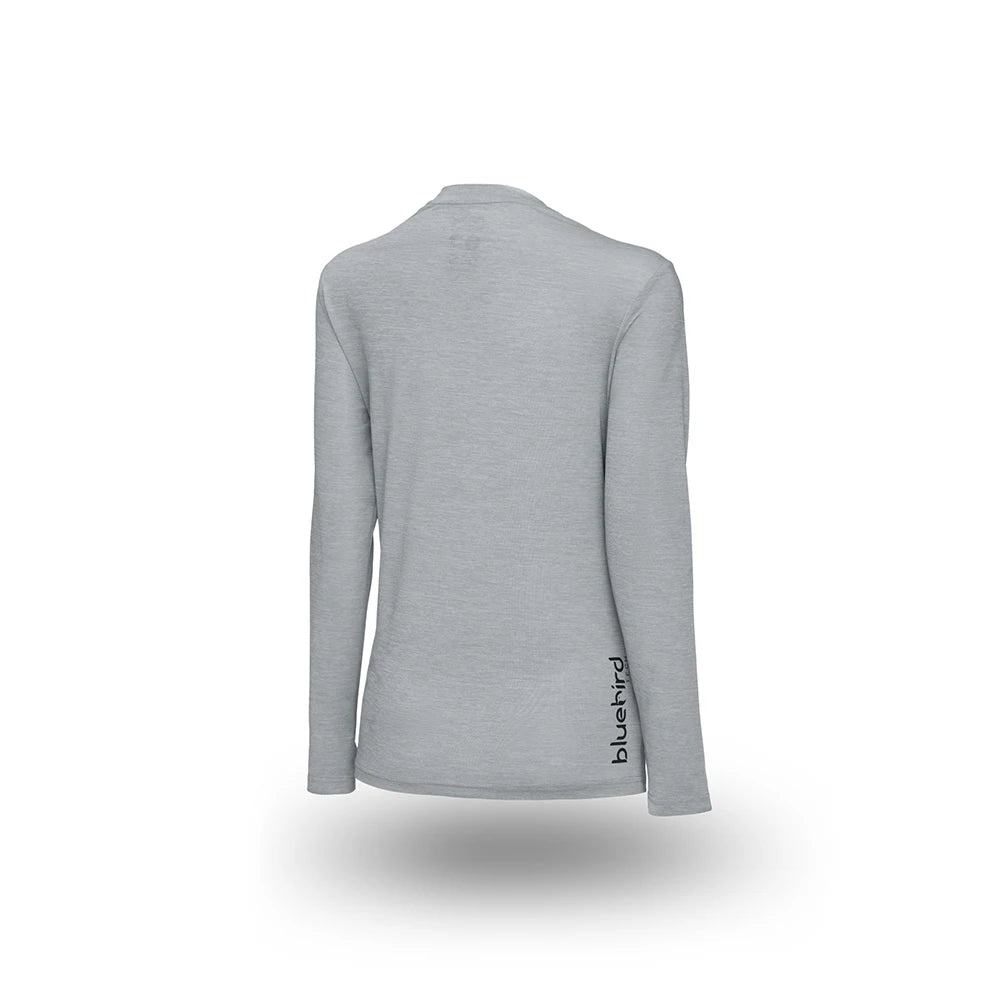 Bluebird Tech Performance Women's Long Sleeve (Pearl Grey)