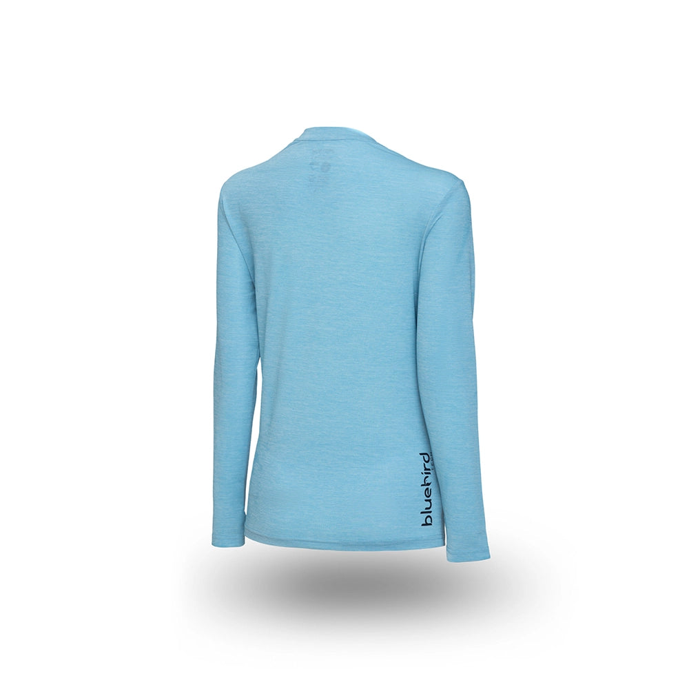 Bluebird Tech Performance Women's Long Sleeve (Sky Blue)