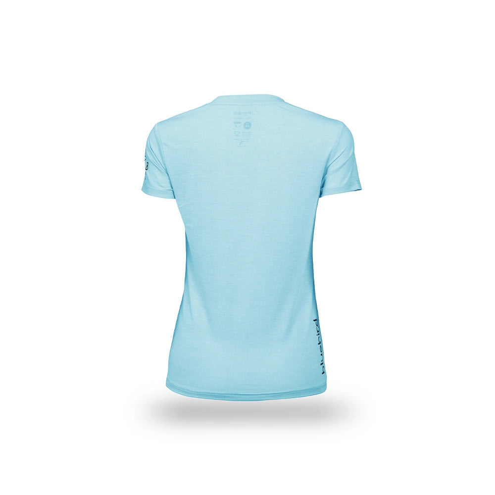 Bluebird Tech Performance Women's Short Sleeve (Sky Blue)