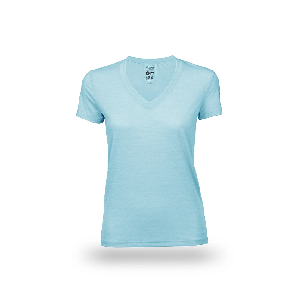 Bluebird Tech Performance Women's Short Sleeve (Sky Blue)