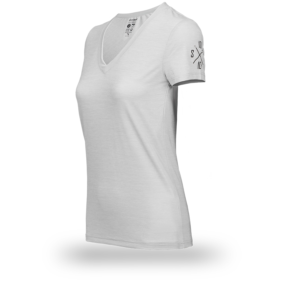 Bluebird Tech Performance Women's Short Sleeve (Pearl Grey)