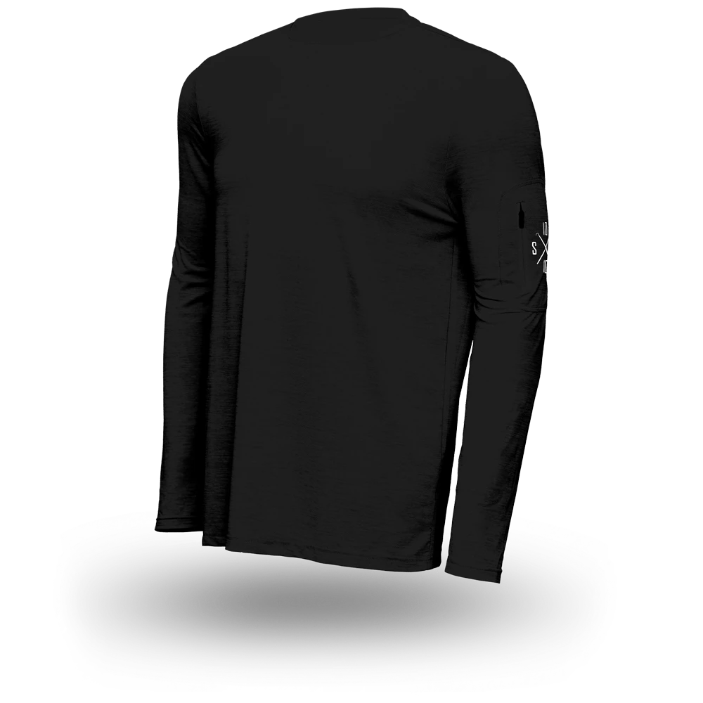 Bluebird Tech Performance Long Sleeve (Black)