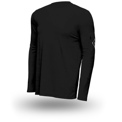 Bluebird Tech Performance Long Sleeve (Black)